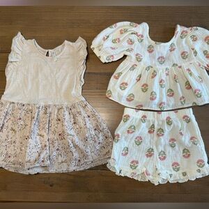2/3T Rylee & Cru dress and 3t Modern Moments Set